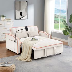 1 versatile foldable sofa bed in 3 lengths, modern sofa sofa sofa velvet pull-out bed