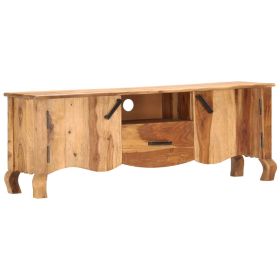 TV Stand 45.3"x11.8"x16.5" Solid Wood Sheesham