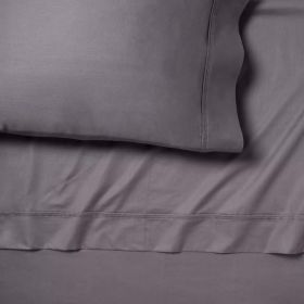 400 Thread Count Solid Performance Sheet Set - Threshold