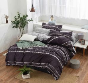 Three-piece Bedding Set Printed Home Textile (Option: 8671 3-135x200cm)