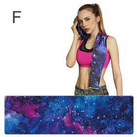 Sweat Absorbing Running Exercise Fitness Towel (Option: F Style)