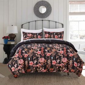 Three-piece Bedding Set Printed Home Textile (Option: 2010-135x200cm)