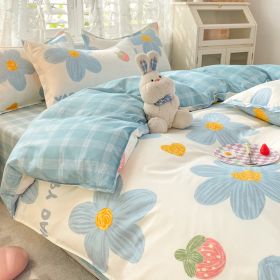 Student Dormitory Single Duvet Cover Autumn And Winter (Option: Beautiful-1.2bed)