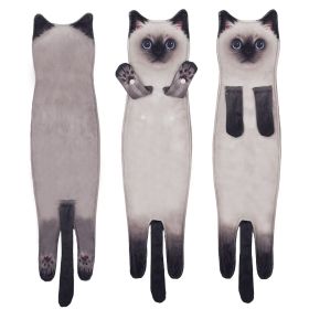 Cartoon Printing Hanging Face Cloth (Option: Siamese Kitten)