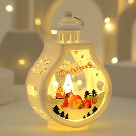 Christmas Candle Lamp Romantic Ornaments (Option: Deer)