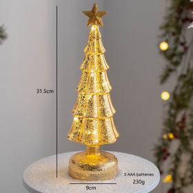 Decoration Christmas Window Table Decoration (Option: J Type)