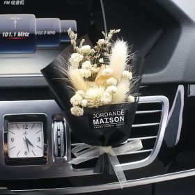 Fashion Creative Dried Flowers Decorative Car Female Motor Air Outlet Fragran (Option: Days)