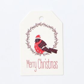 Christmas Decoration Hanging Card Color Listing (Option: Garland Bird-Garland Bird)